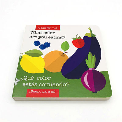 OEM Hardcover Book Printing Tear Proof Children'S Board Book Printing