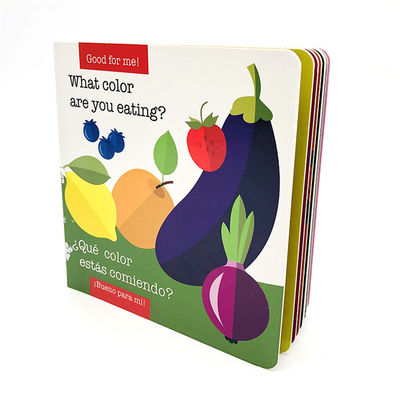 OEM Hardcover Book Printing Tear Proof Children'S Board Book Printing