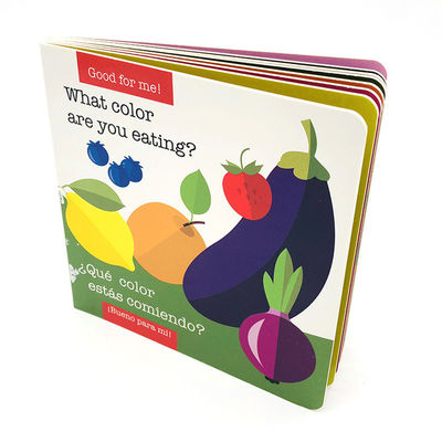 OEM Hardcover Book Printing Tear Proof Children'S Board Book Printing