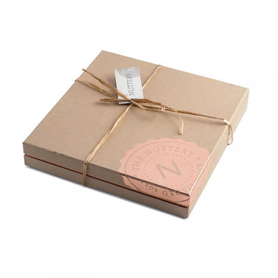 Custom Logo Premium Luxury  Packaging Truffle Chocolate Box With Paper Divide