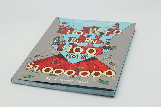 Financial Bestseller Softcover CMYK Full Color Spot UV Book Printing Service