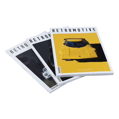 OEM Softcover Book Printing Matte Art Paper Magazine Printing Service
