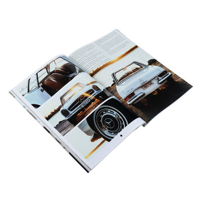 OEM Softcover Book Printing Matte Art Paper Magazine Printing Service