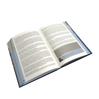 A4 Hardcover Book Printing Leather Cover Hardcover Journal Printing