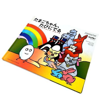 A5 Matte Softcover Book Printing  Art Paper English Story Picture Book Printing