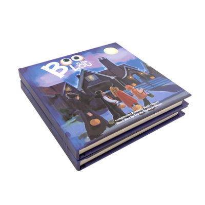 Hardcover Art paper Board Book Printing Service Gloass Lamination