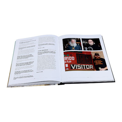 CMYK Hardcover Book Printing And Binding for Deluxe Edition Photobook