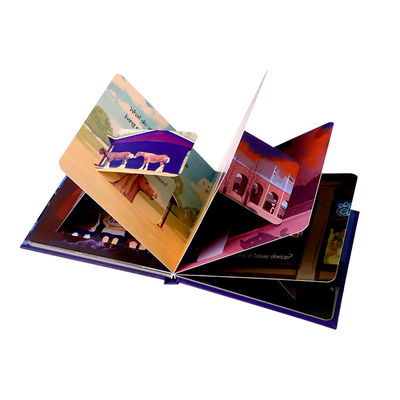 Matte lamination Hardcover Book Printing 3D Children's Book Printing