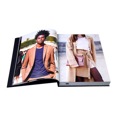 128g art paper Hard Bound Book Printing Luxury Gold Foil Stamping and Slipcase