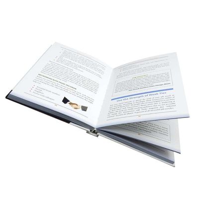 Full Color Durable Hardcover Book Printing For Personal Career Guide Book
