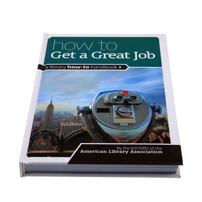 Full Color Durable Hardcover Book Printing For Personal Career Guide Book