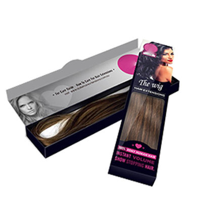 OEM Wig Packaging Box Private Label FSC Hair Packaging Box