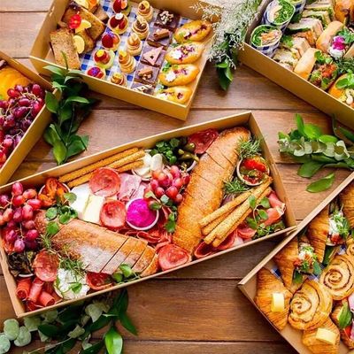 Custom Size Food Grazing Boxes Packaging for Brunch Picnic