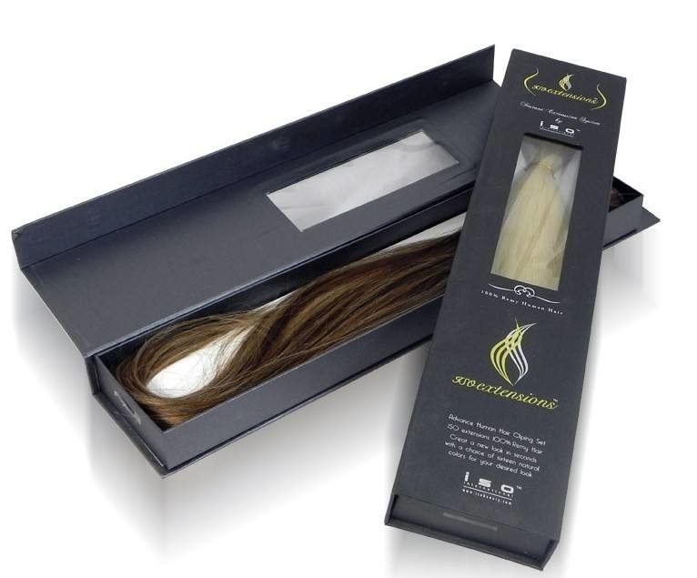 OEM Wig Packaging Box Private Label FSC Hair Packaging Box